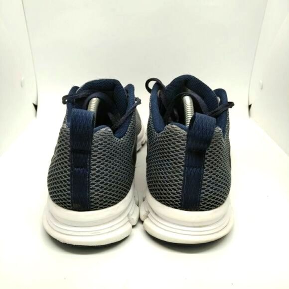 Adidas Rise Up Men's Cross Training Sneakers Size 11.5 Blue White Grey - Picture 3 of 8